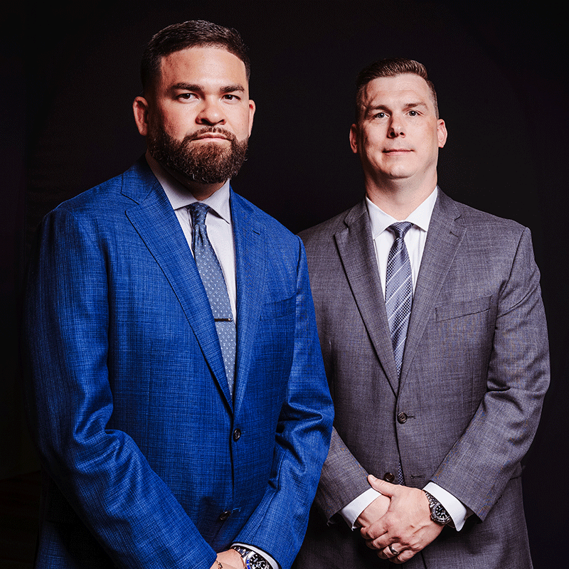 Attorneys Stephen K. Le Brocq and Evan W. Horner